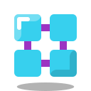 Blockchain course icon